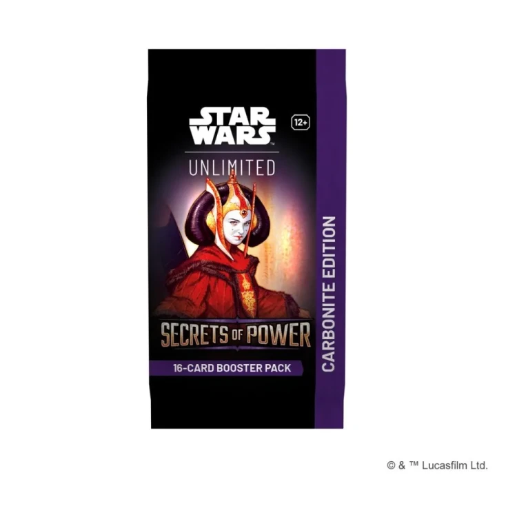 Star Wars Unlimited Card Game - Secrets of Power - Carbonite Booster.webp