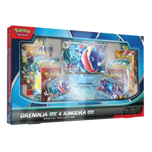 Greninja ex &amp; Kingdra ex Special Collection.webp