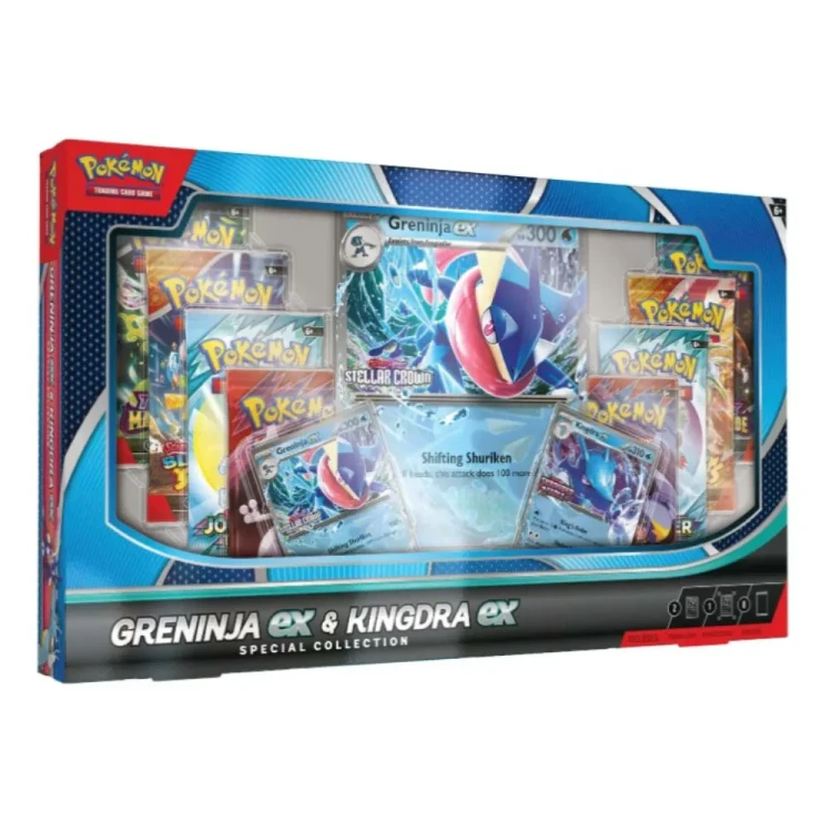 Greninja ex &amp; Kingdra ex Special Collection.webp