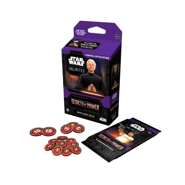 Star Wars Unlimited Card Game - Secrets of Power - Spotlight Deck - Chancellor Palpatine 2.webp