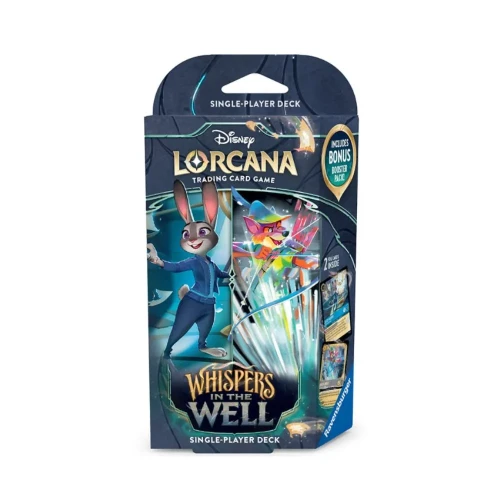 Whispers in the Well – Starter Deck (Sapphire &amp; Steel) Judy Hopps &amp; Robin Hood.webp