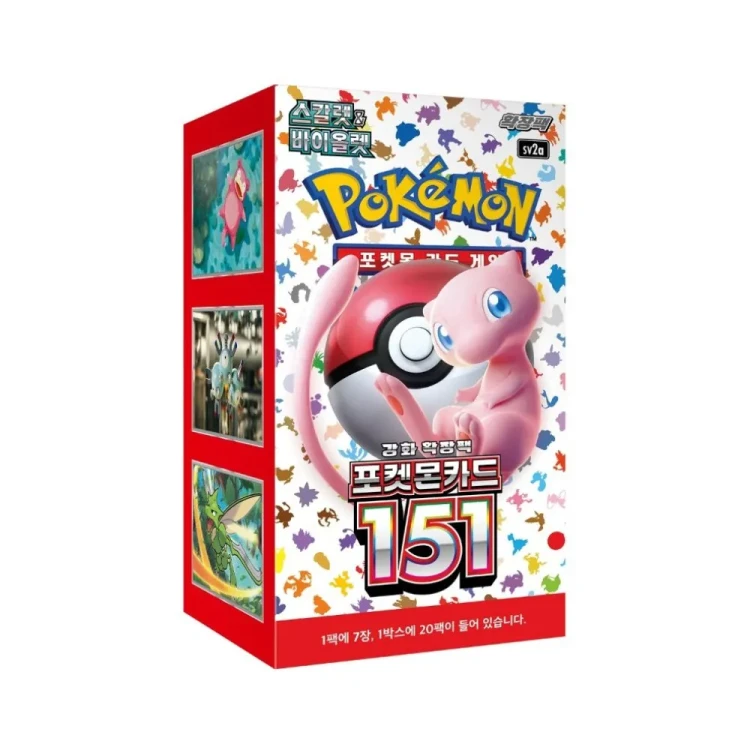 Pokémon TCG 151 Booster Box - KOREA.webp