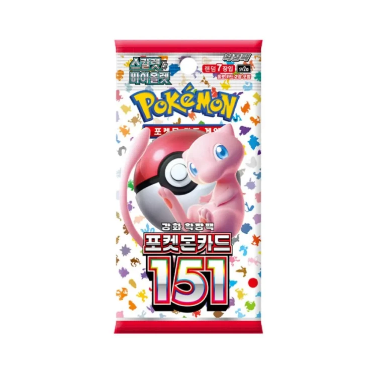 Pokémon TCG 151 Booster - KOREA.webp