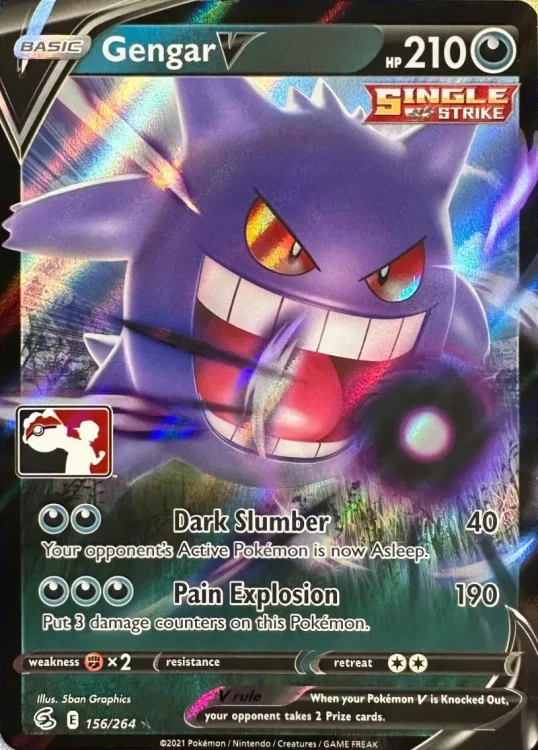 Gengar V (PPS2 FST 156) - Play! Pokémon Prize Pack Series Two.webp