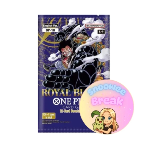 Royal Blood (OP-10) Booster - Snoowee Booster Break.webp