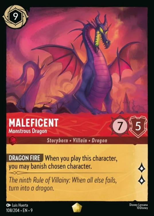 Maleficent - Monstrous Dragon (Foil).webp