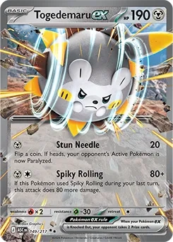 Togedemaru ex (ASC 149).webp