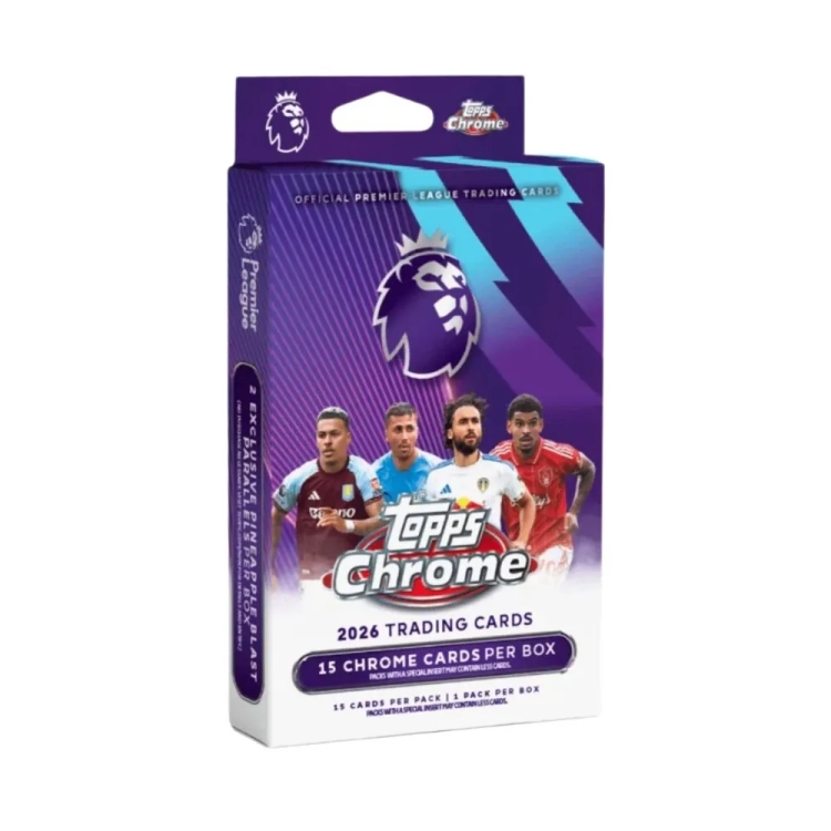 Hanger Box Premier League 2026 Topps Chrome.webp