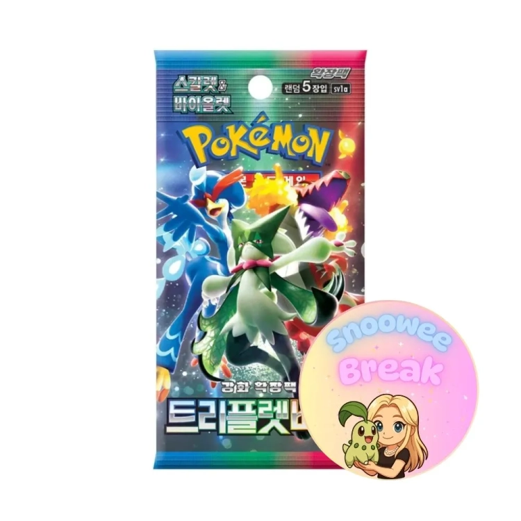 Triplet Beat (sv1a) - KOREA - Snoowee Booster Break.webp
