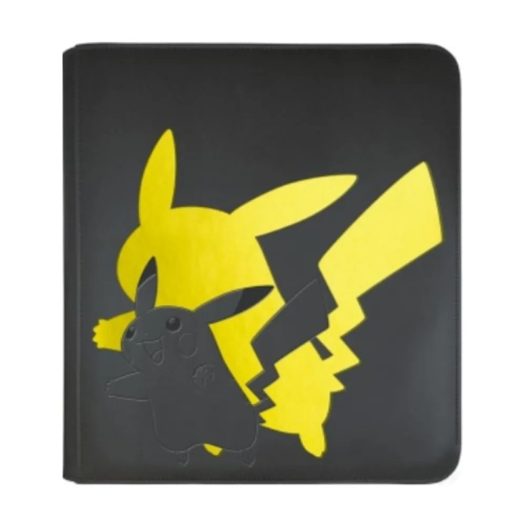 Album na karty Pokémon - 12-Pocket Zippered Binder - Pikachu.webp
