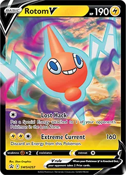 Rotom V (SWSH 257) SWSH Black Star Promos