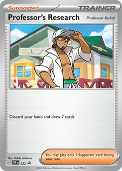 Professor's Research - Professor Kukui (SVP 222) SV Black Star Promos