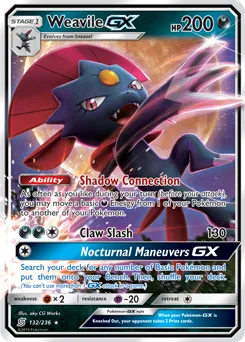 Weavile GX (UNM 132) Unified Minds