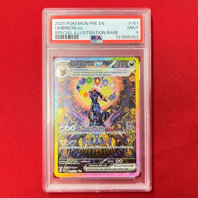 Umbreon ex (PRE 161) - PSA 9 - Prismatic Evolutions.webp
