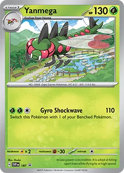 Yanmega (SVP 187) SV Black Star Promos.webp