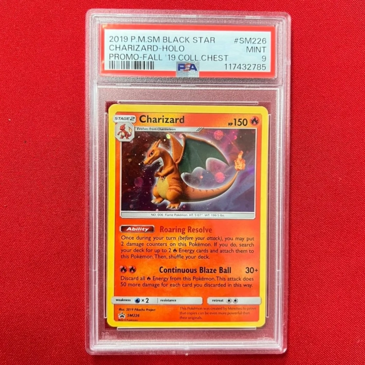 Charizard (SM 226) - PSA 9 - SM Black Star Promos.webp