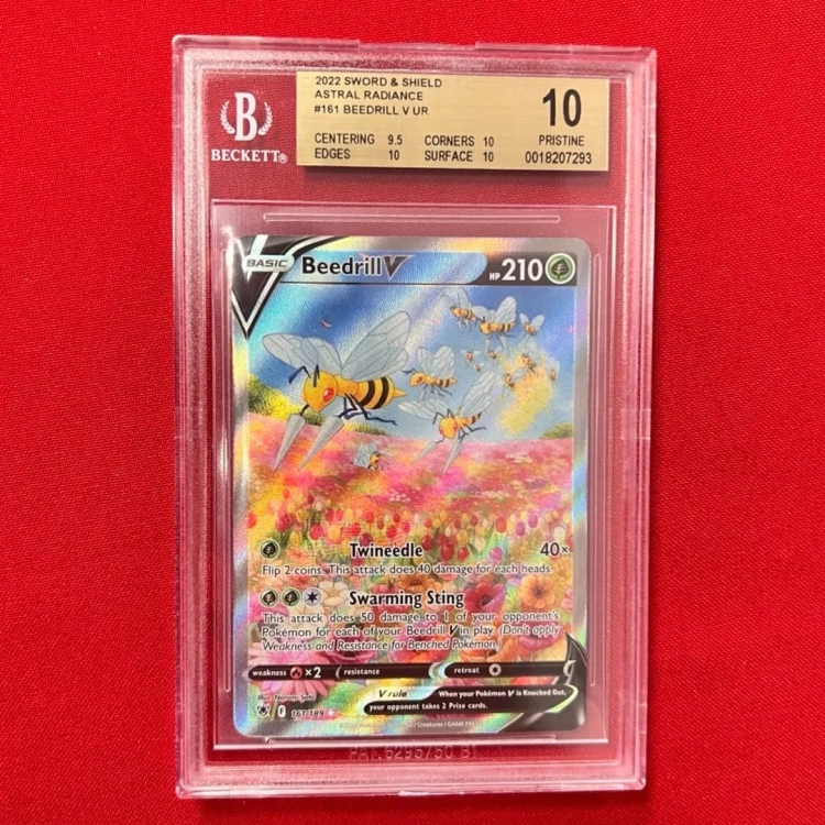 Beedrill V (ASR 161) - BGS Pristine 10 - Astral Radiance.webp