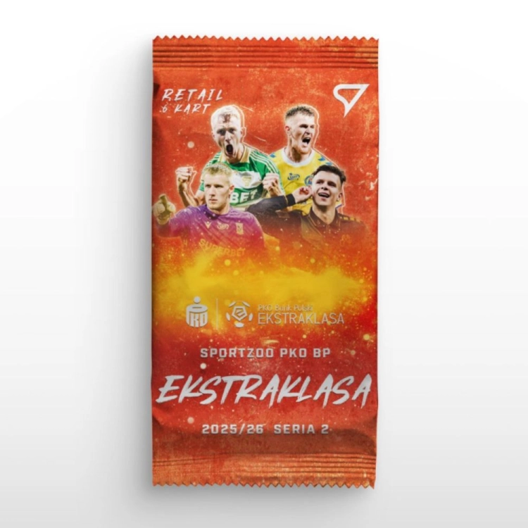 Retail saszetka - karty piłkarskie SportZoo PKO BP Ekstraklasa 202526 – Seria 2.jpg