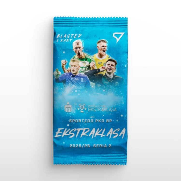 Blaster saszetka - karty piłkarskie SportZoo PKO BP Ekstraklasa 202526 – Seria 2.jpg