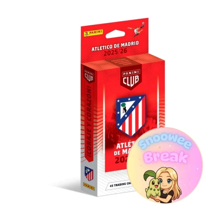 Panini Club Atletico Madryt 202526 - Snoowee Booster Break.webp