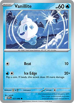 Vanillite (xWHT 027) White Flare Additionals - Pokeball reverse holo.webp