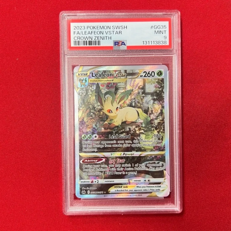 Leafeon VSTAR (CRZ GG35) - PSA 9 - Crown Zenith.webp