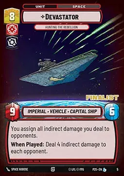 Devastator, Hunting the Rebellion (V.3) - 2025 Promos.webp