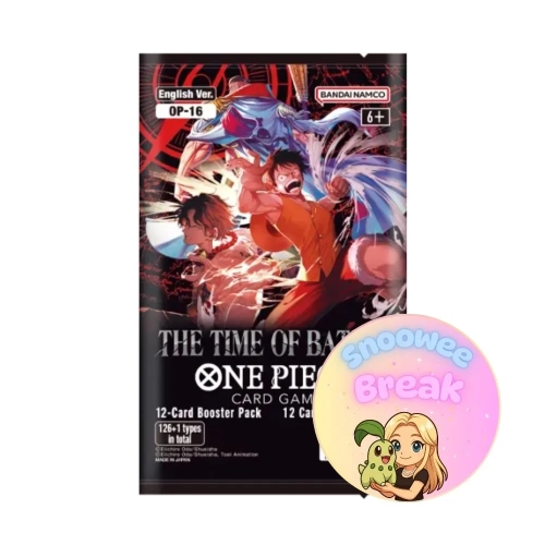 The Card Game - OP16 - The Time of Battle Snoowee Booster Break.webp