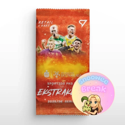Retail saszetka - SportZoo PKO BP Ekstraklasa 202526 – Seria 2 - Snoowee Booster Break.webp