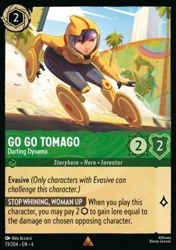 Go Go Tomago - Darting Dynamo.webp
