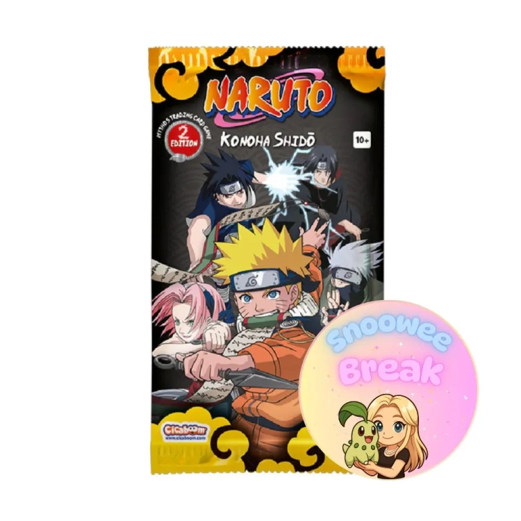 Naruto Mythos TCG First Set Booster - 2nd edition - Snoowee Booster Break.webp