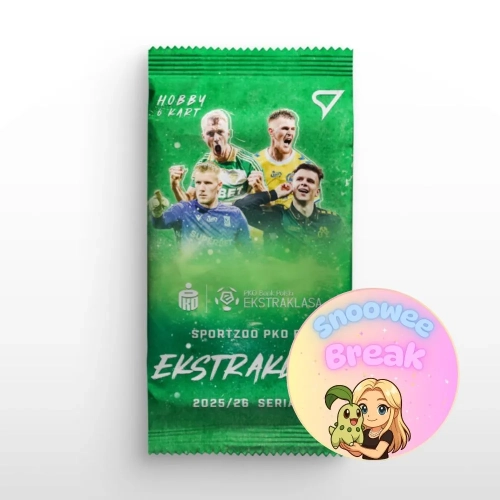 Hobby saszetka - karty piłkarskie SportZoo PKO BP Ekstraklasa 202526 – Seria 2 - Snoowee Booster Break.webp