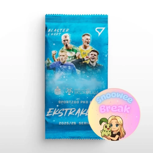 Blaster saszetka - karty piłkarskie SportZoo PKO BP Ekstraklasa 202526 – Seria 2 - Snoowee Booster Break.webp