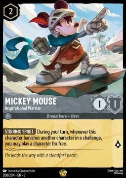 Mickey Mouse - Inspirational Warrior (V.1) - Archazia's Island .webp