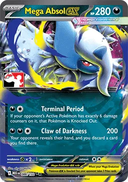 Mega Absol ex (PPS8 MEG 086) Play! Pokémon Prize Pack Series Eight.webp