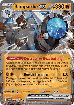 Rampardos ex (PBL 045) Pitch Black.webp