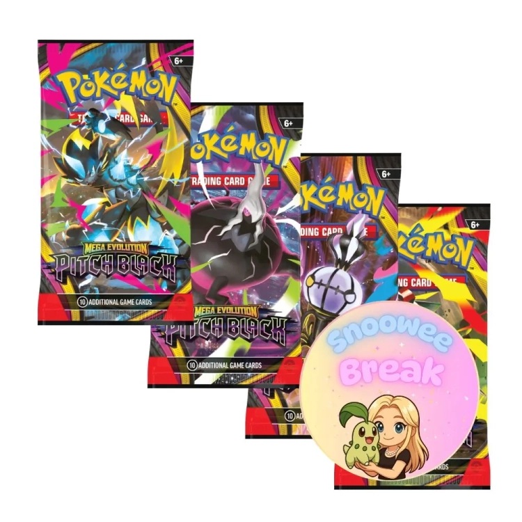 Pokémon TCG Pitch Black - Snoowee Booster Break.webp