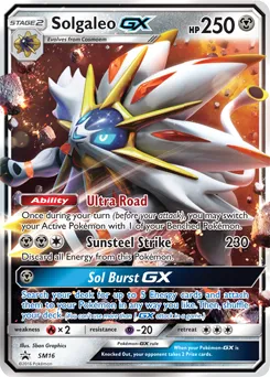 Solgaleo GX (SM 16) SM Black Star Promos.webp