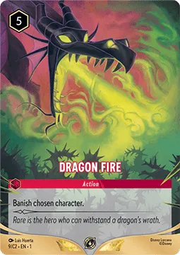 Dragon Fire - Lorcana Challenge Promos Year 3.webp
