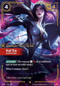 Kai'Sa, Survivor (V.1 - Epic) Origins.webp