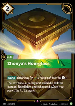 Zhonya's Hourglass Origins .webp