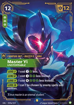 Master Yi, Unstoppable (V.2 - Showcase) Unleashed.webp