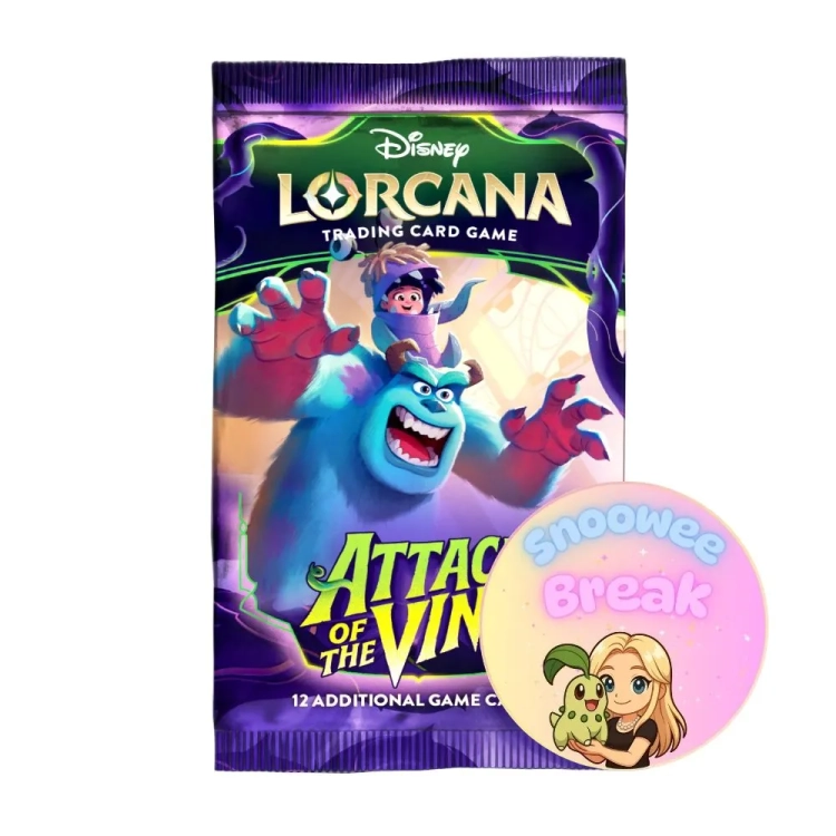 Disney Lorcana Attack of the Vine booster - Snoowee Booster Break.webp