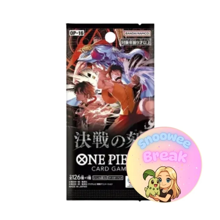One Piece Card Game - The Time Of Battle (OP-16) Booster - Japoński - Snoowee Booster Break.webp