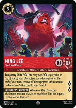 Ming Lee - Giant Red Panda (FOIL) - Attack of the Vine!.webp