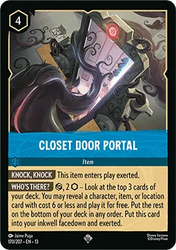 Closet Door Portal (FOIL) - Attack of the Vine!.webp