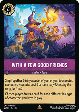 With a Few Good Friends (FOIL) - Attack of the Vine!.webp