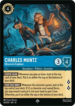 Charles Muntz - Obsessive Explorer (FOIL) - Attack of the Vine!.webp