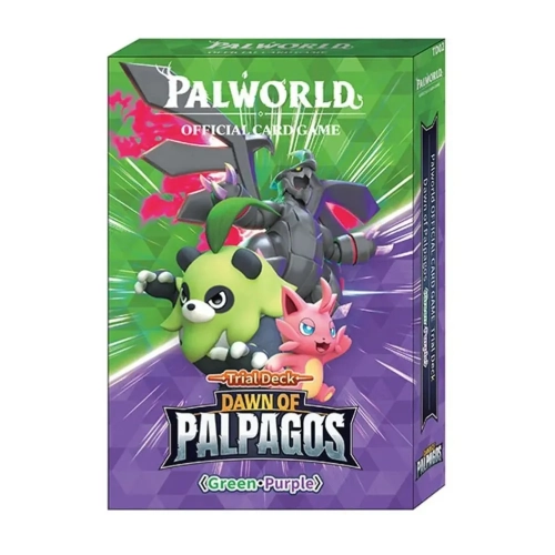 Palworld OCG Dawn of Palpagos Trial Deck Green Purple TD02.webp