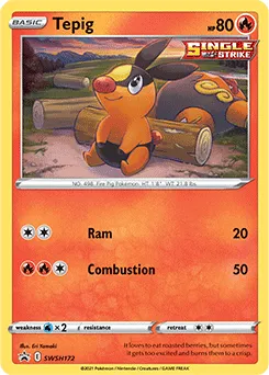 Tepig (SWSH 172) SWSH Black Star Promos.webp